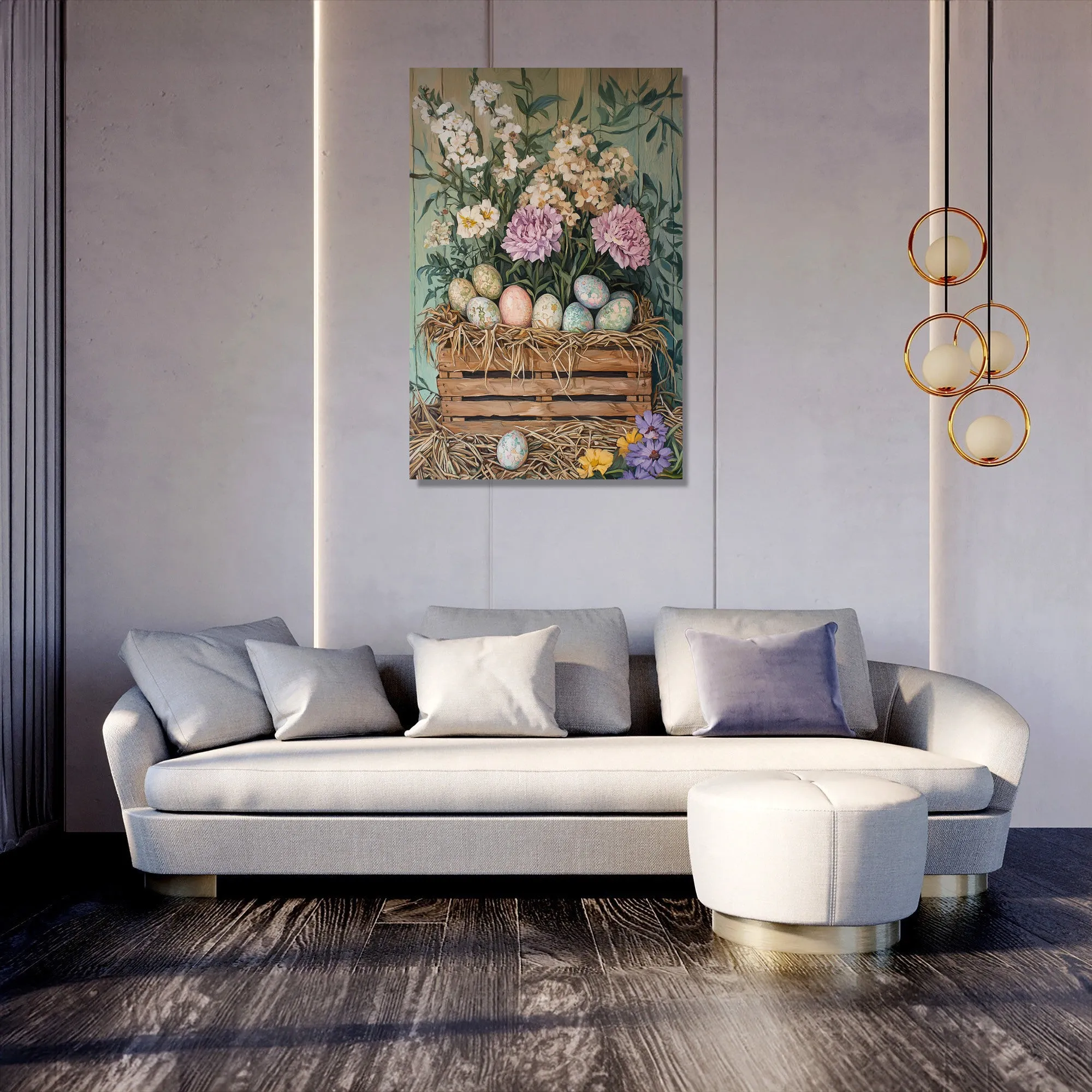 Easter's Rustic Canvas