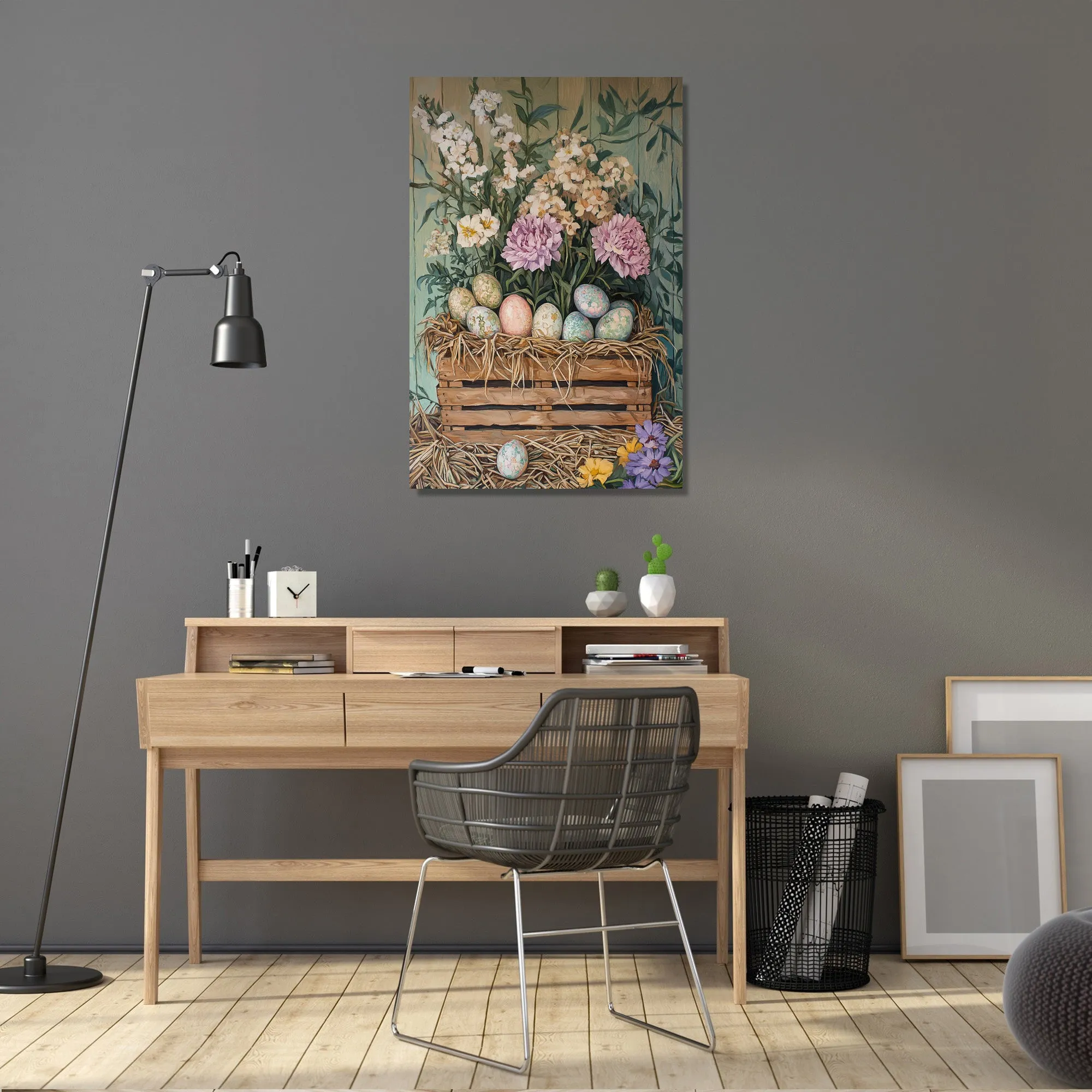 Easter's Rustic Canvas