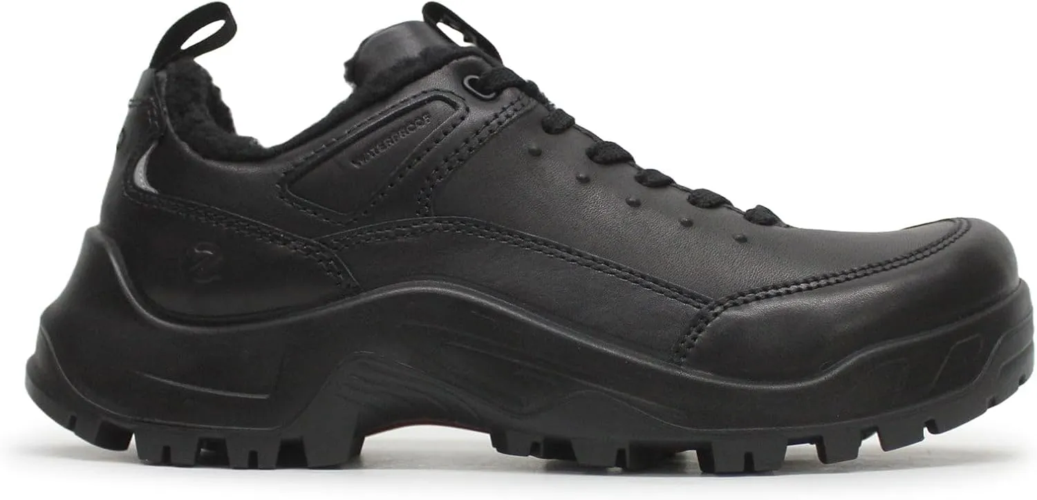 ECCO Mens Offroad 822364 Full Grain Leather Black Trainers 12-12.5 US