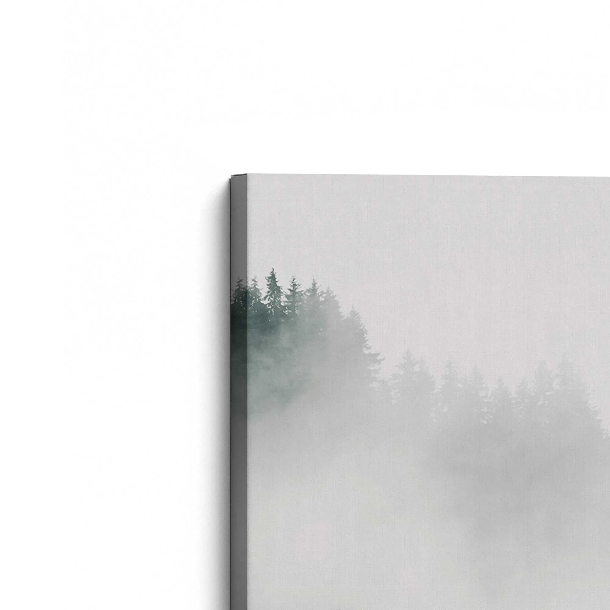 Enchanting Emerald Peaks Large Canvas Print