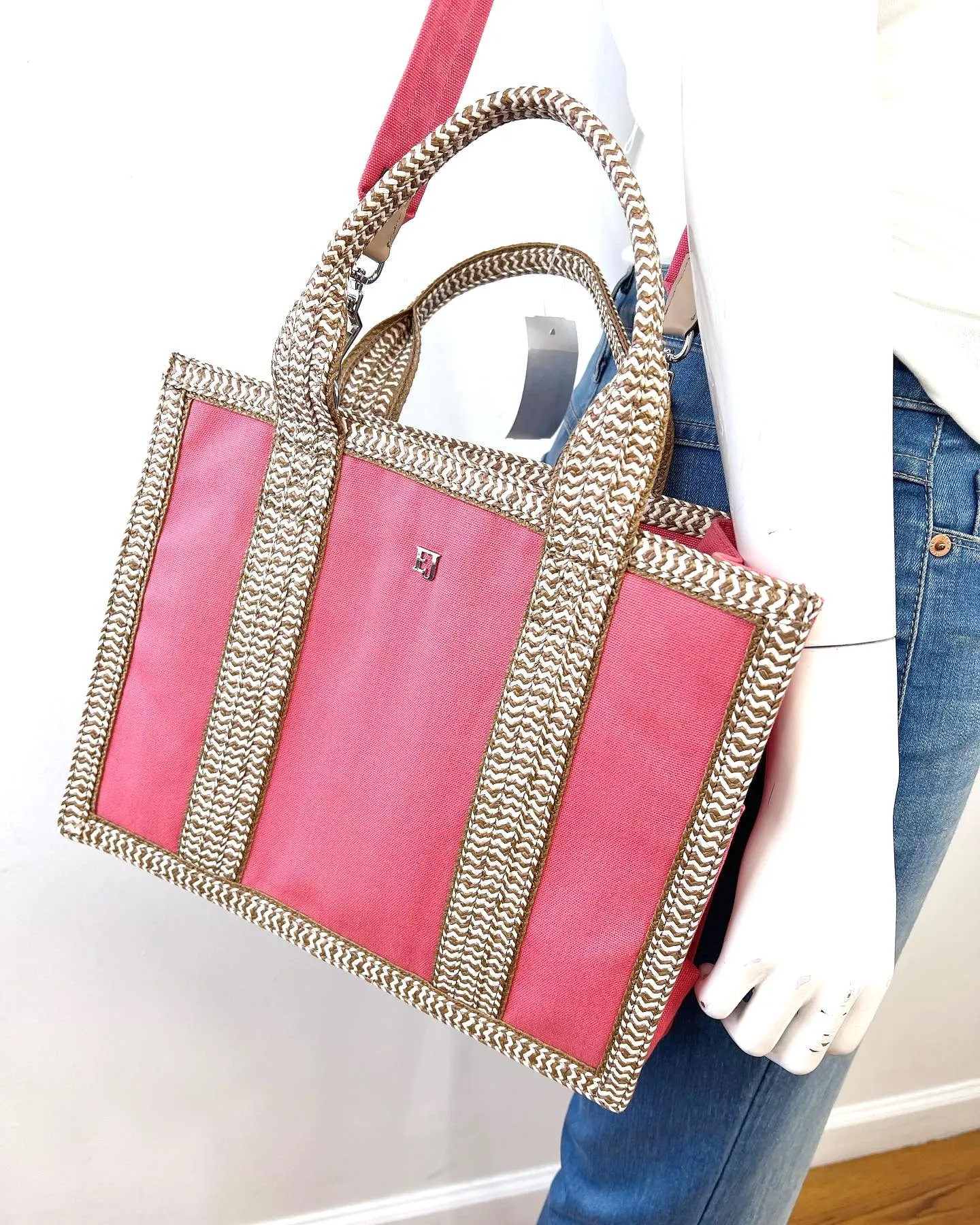 ERIC JAVITS COTE D'AZUR TOTE BAG