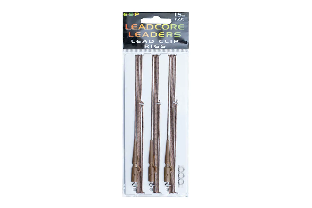 ESP Leadcore Leaders - Lead Clip Rigs