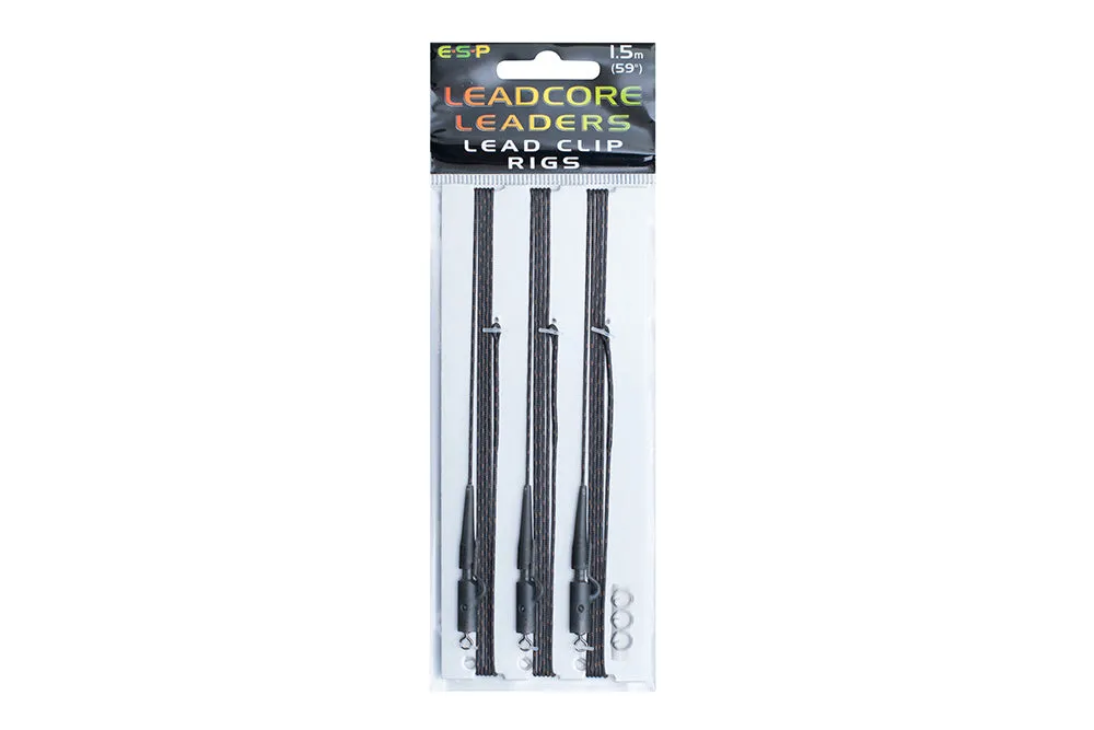 ESP Leadcore Leaders - Lead Clip Rigs
