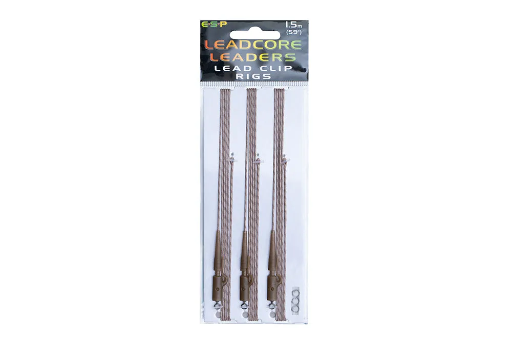 ESP Leadcore Leaders - Lead Clip Rigs