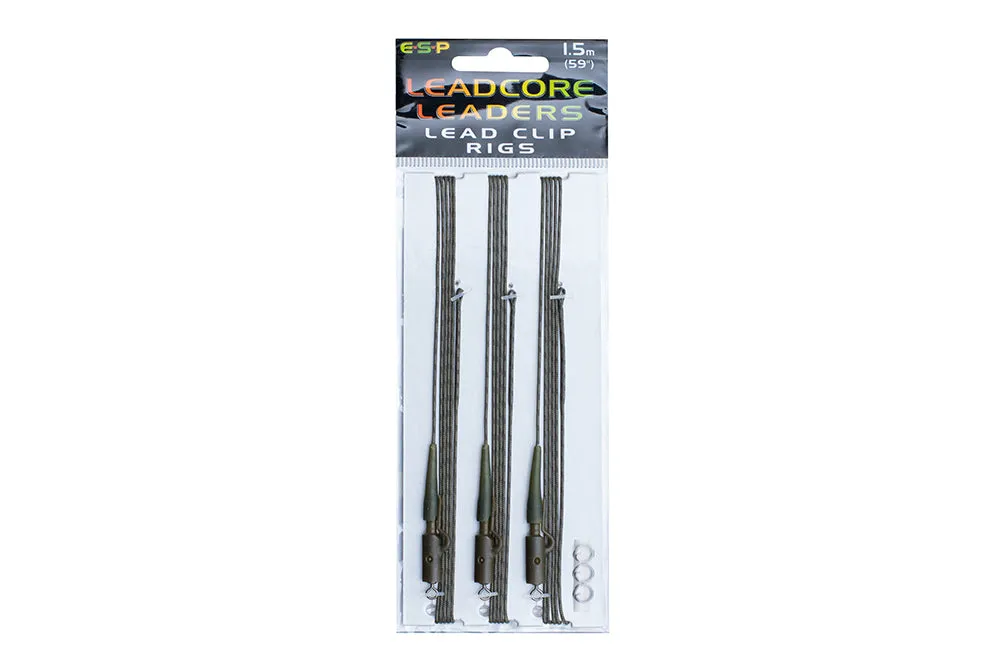 ESP Leadcore Leaders - Lead Clip Rigs