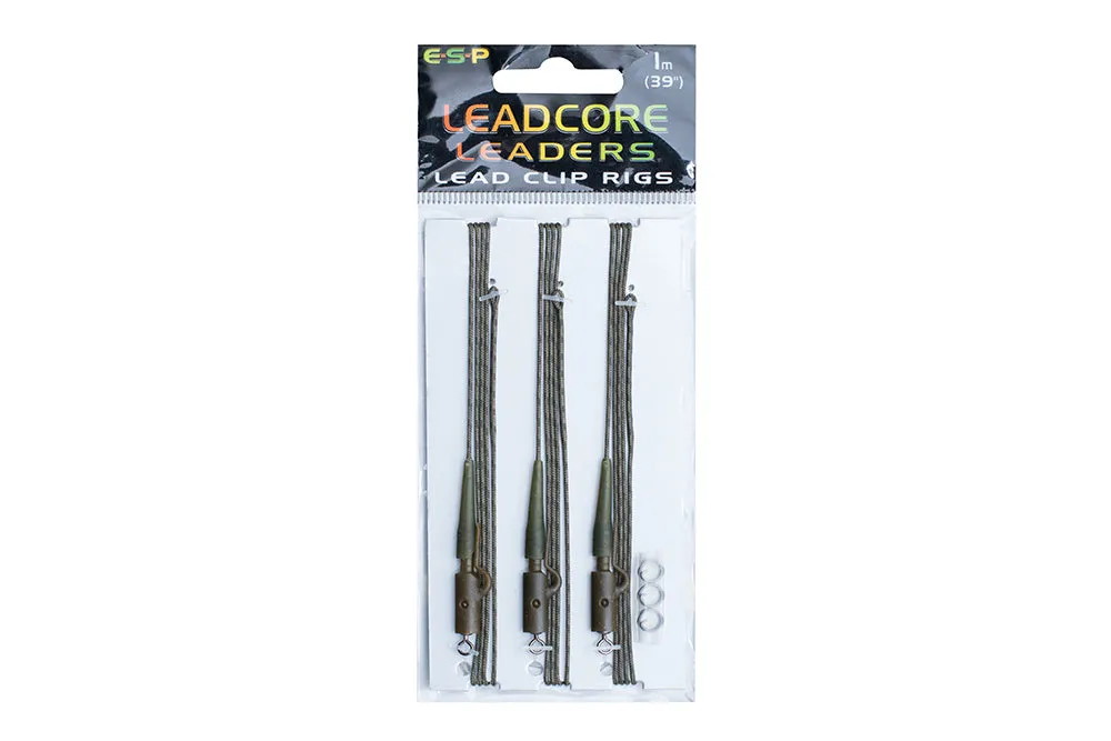 ESP Leadcore Leaders - Lead Clip Rigs