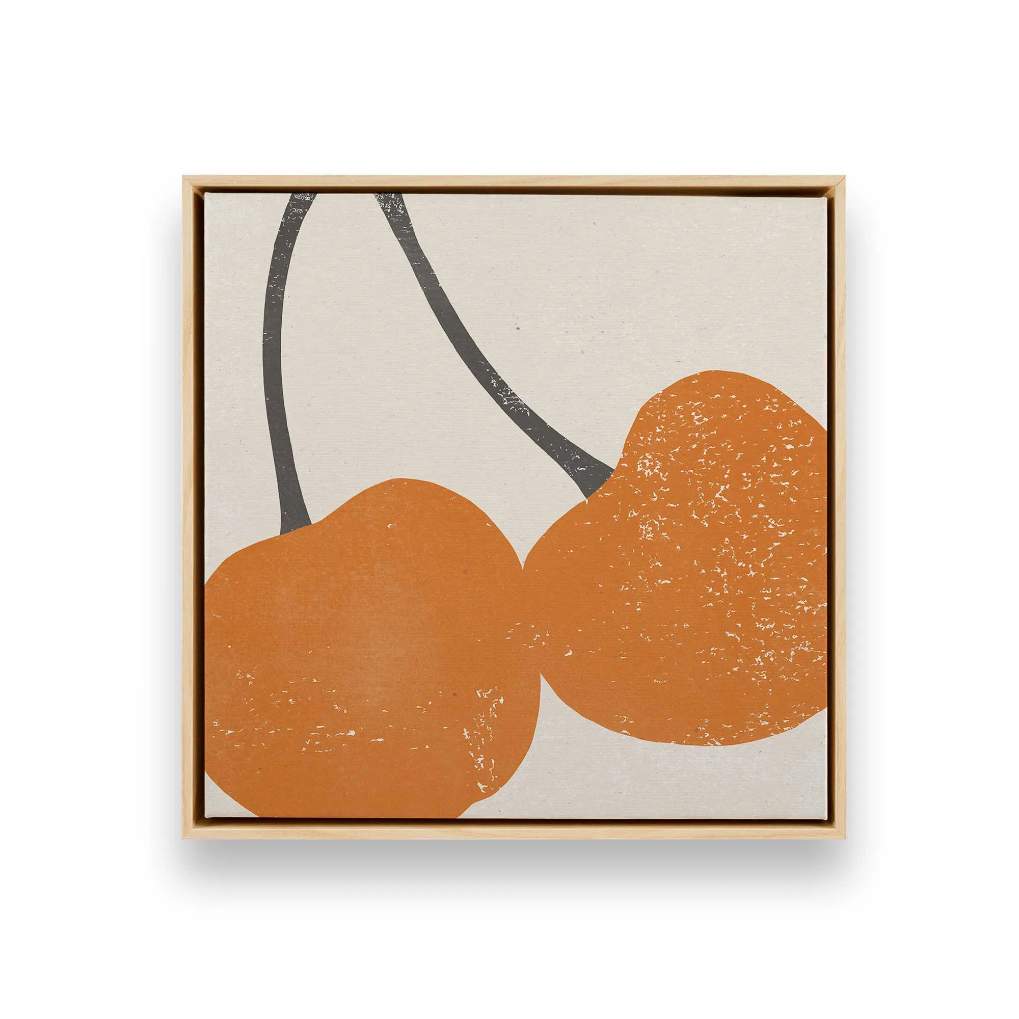 Essence of Cherry Print on Canvas