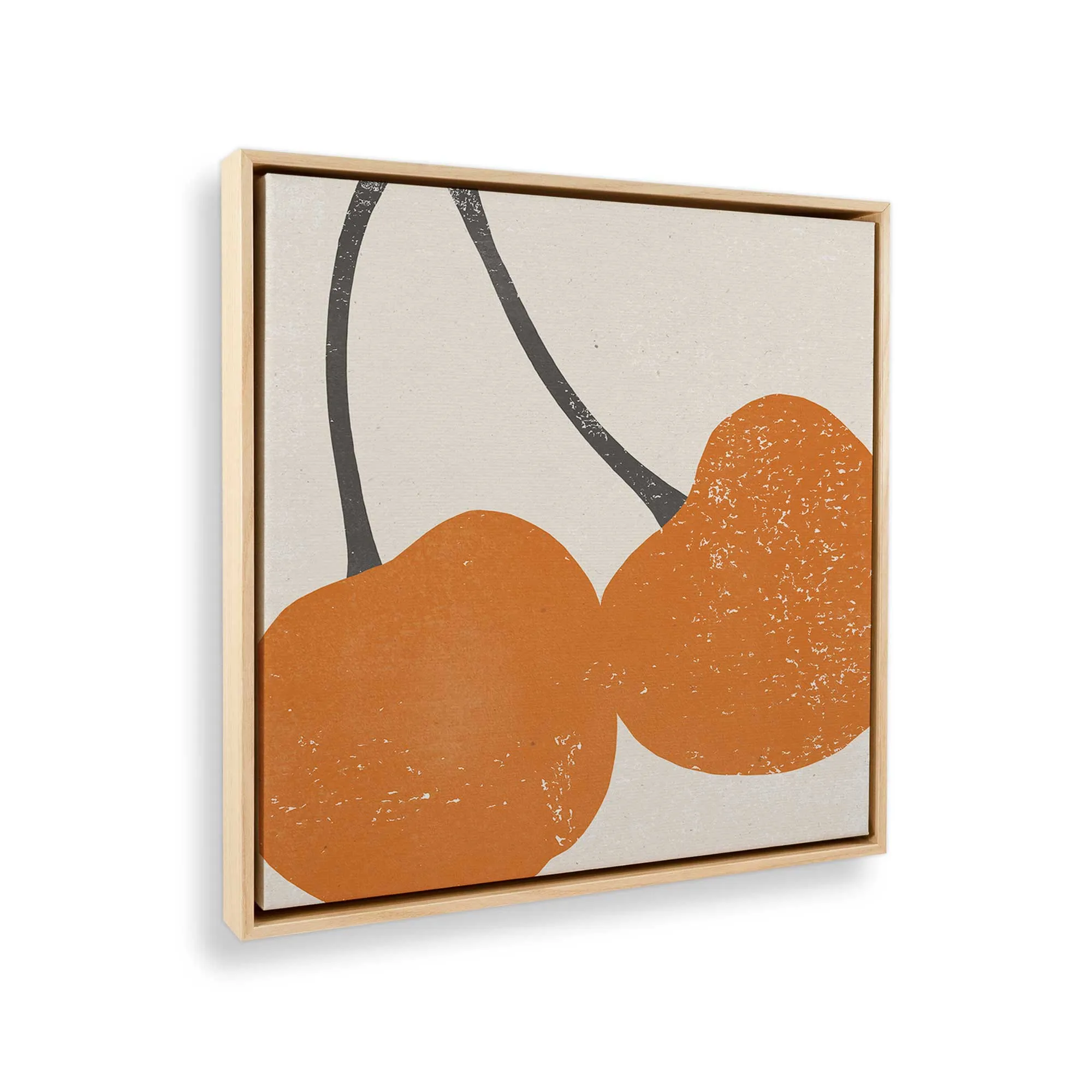 Essence of Cherry Print on Canvas