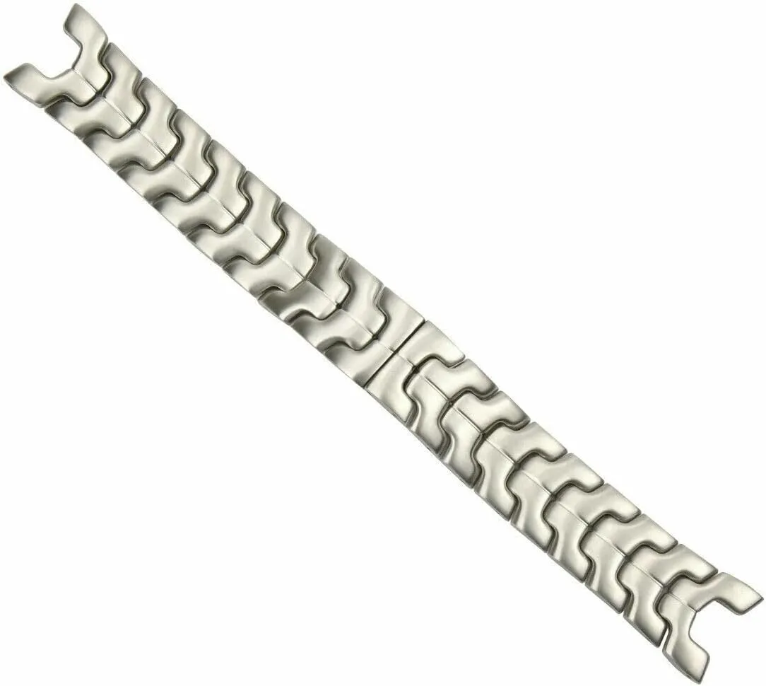 Ewatchparts 21mm Watch Band Compatible With Men Tag Heuer Watch 9mm Opening Stainless Steel Bracelet