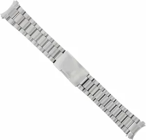 Ewatchparts WATCH BAND COMPATIBLE WITH OMEGA SEAMASTER AQUA TERRA/RAILMASTER WATCH STAINLESS STEEL 20MM