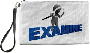 Examine Makeup Bag, Gift For Examine, Examine Character Shows Examination Examining And Scrutiny, Toiletry Bag, Birthday Gift For Her, Makeup Bag For Women, Christmas Gift Bag