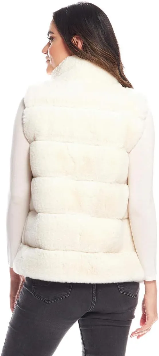 Fabulous-Furs Donna Salyers Faux Fur Posh Snap Vest