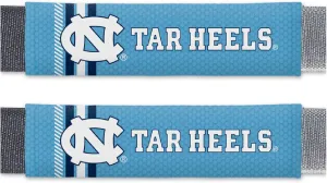 FANMATS 32134 North Carolina Tar Heels Team Color Rally Seatbelt Pad - 2 Pieces