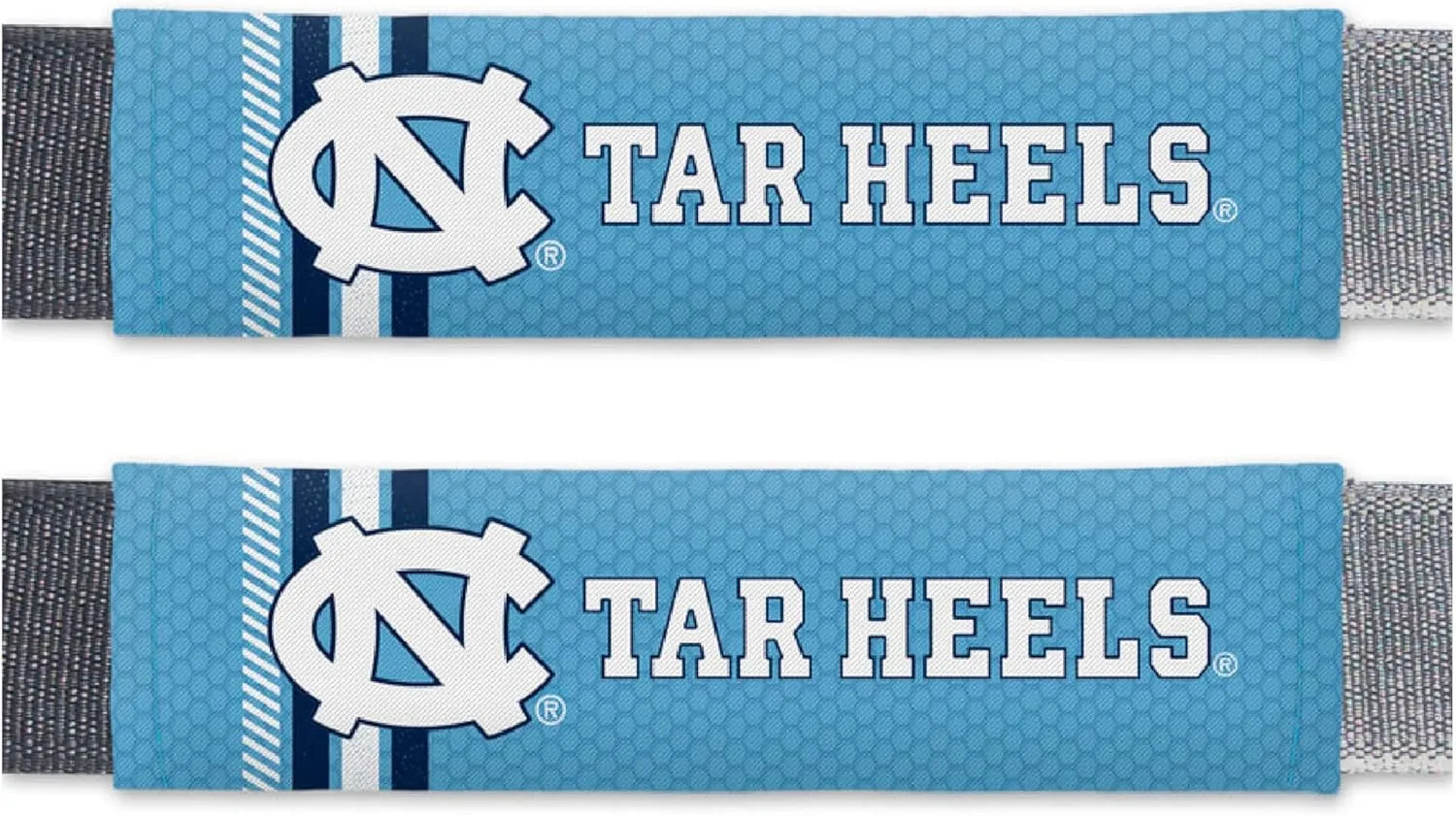FANMATS 32134 North Carolina Tar Heels Team Color Rally Seatbelt Pad - 2 Pieces