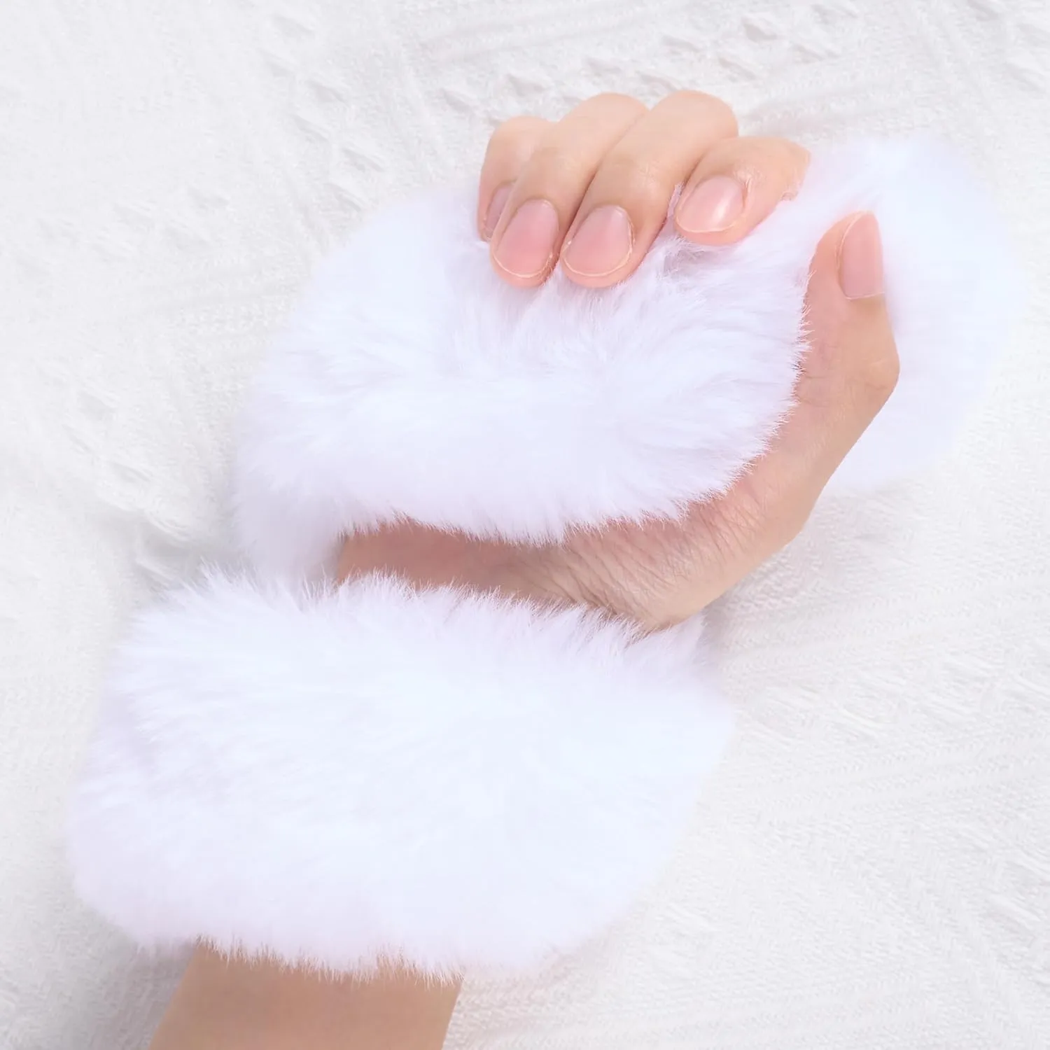 Faux Fur Bag Handle Strap, Replacement Handle Bag Purse Strap, Womens Winter Short Bag Strap,for Handbag,Shoulder Bag