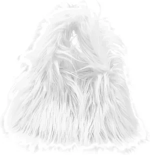 Faux Fur Handbags Furry Fluffy Fuzzy Bags Plush Tote Cute Handbag Faux Fur Crossbody Bag Shoulder Bag for Women, White