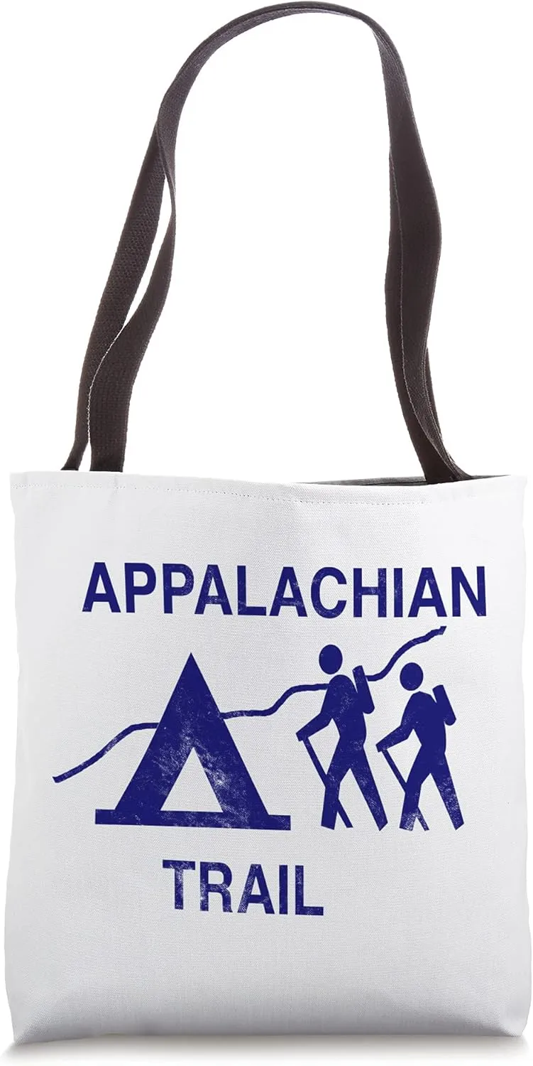 Faux-Vintage-Distressed Blue-Appalachian Rustic-Primitive Tote Bag