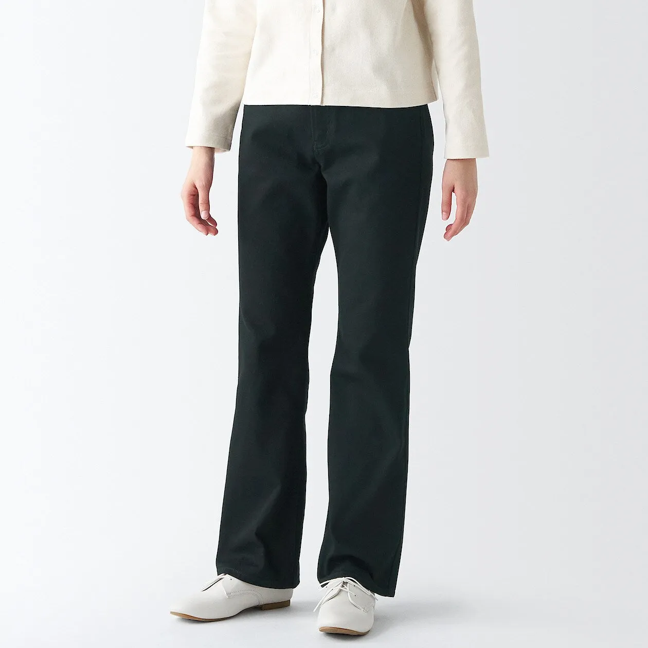 Flare Fit Jeans Black