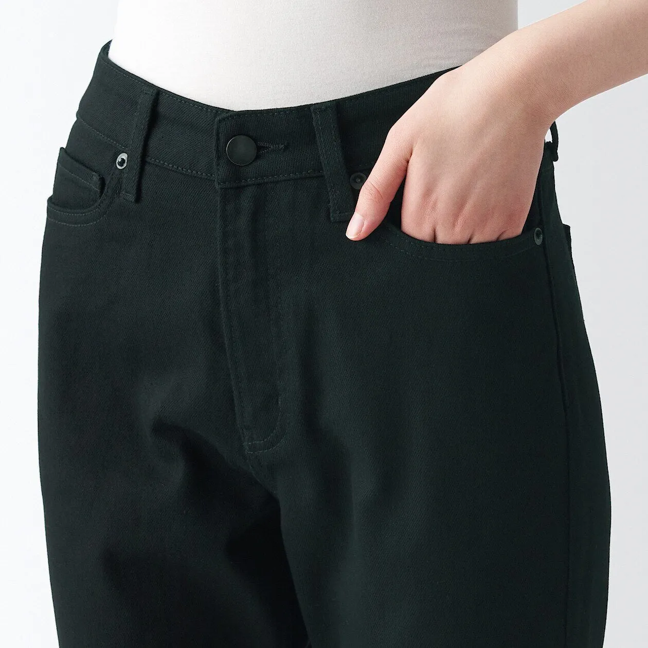 Flare Fit Jeans Black