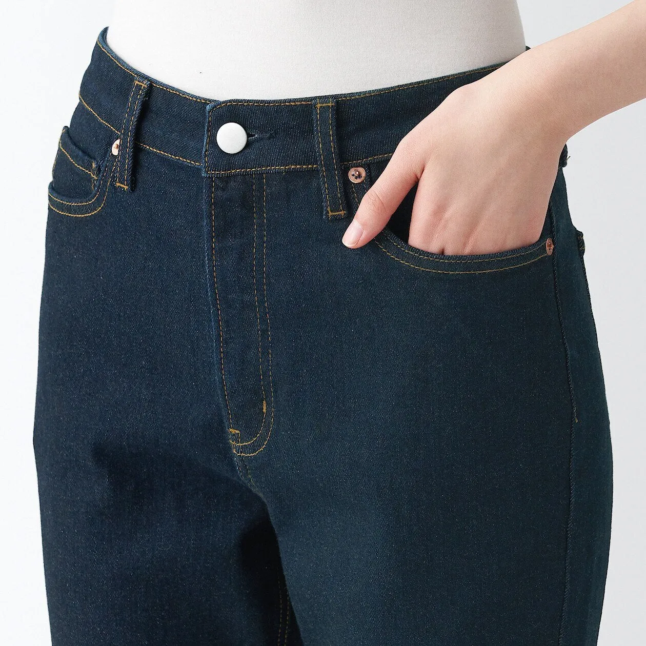 Flare Fit Jeans Dark Navy