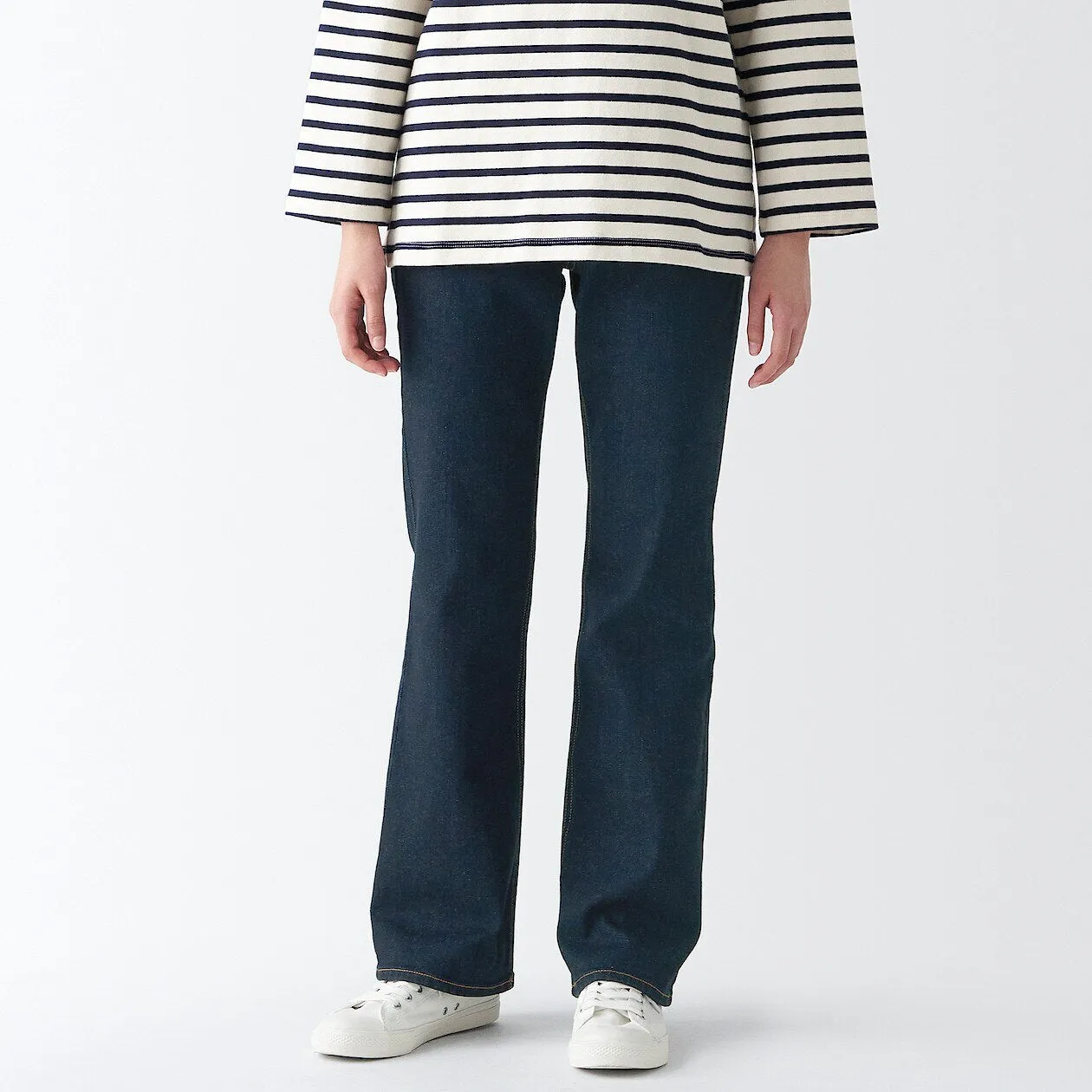 Flare Fit Jeans Dark Navy
