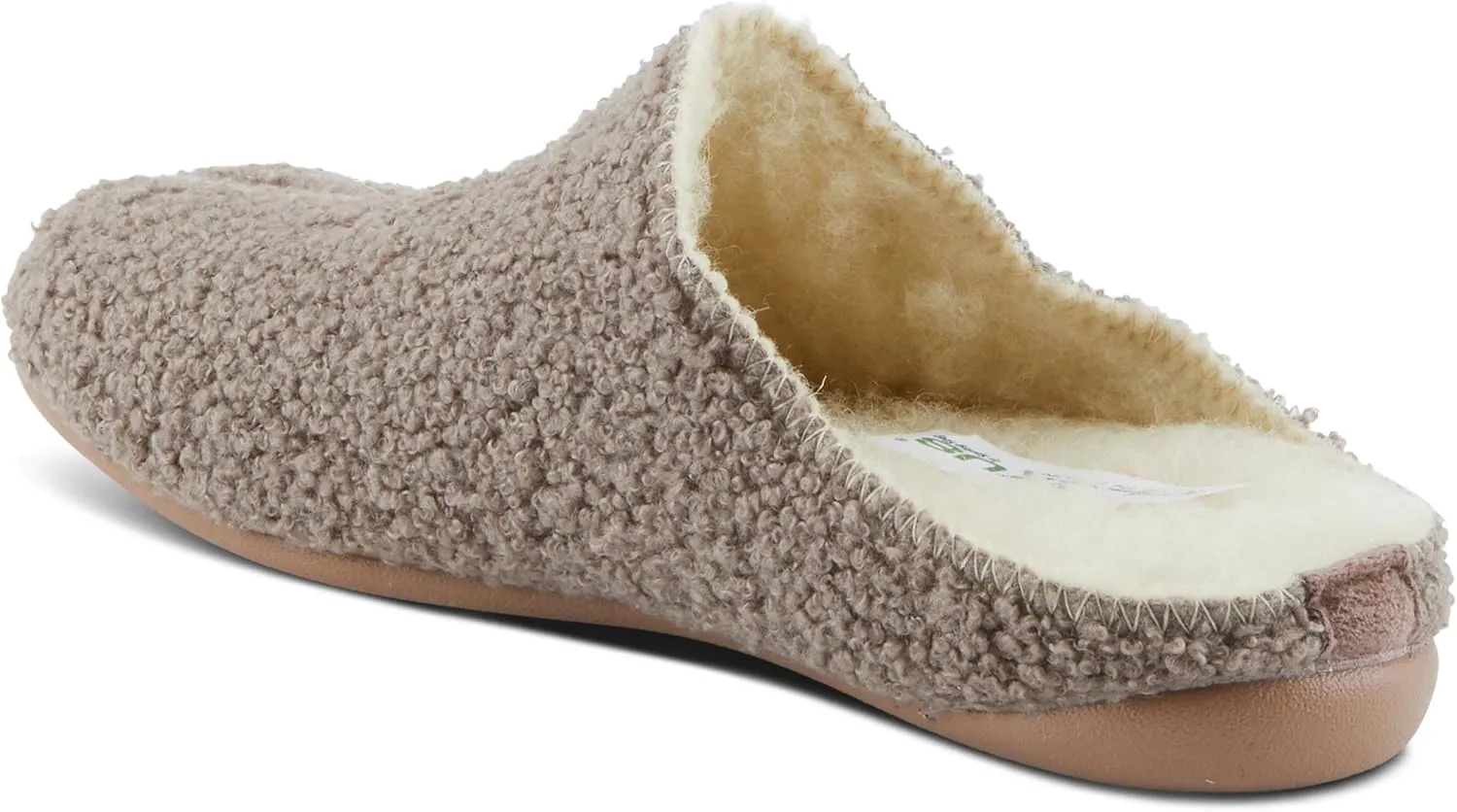 Flexus Women's LYNDEL Leather Clog with Adjustable Strap, Comfort Footbed, and Slip-Resistant Sole