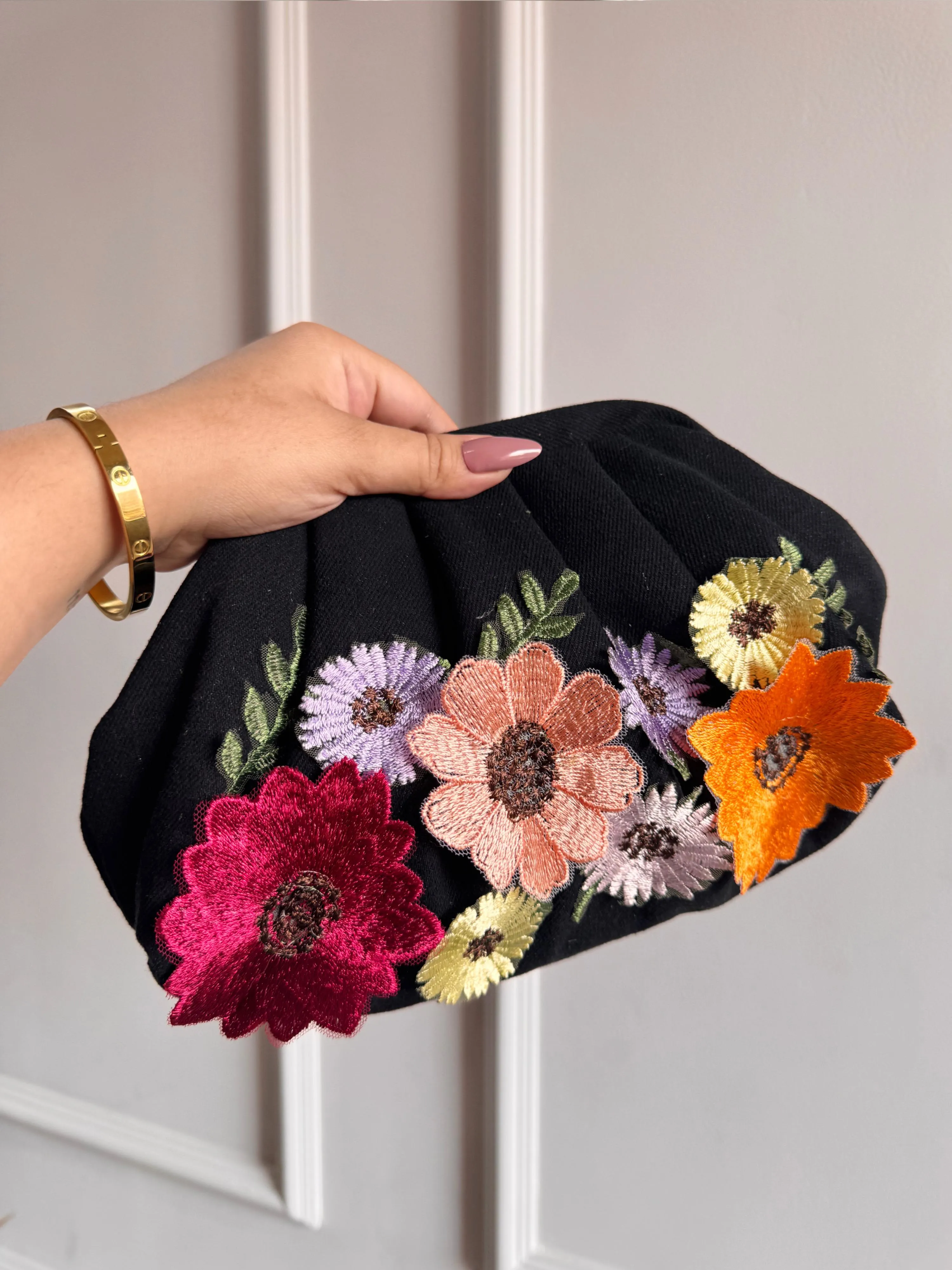 FLORAL DENIM BATUA BAGS