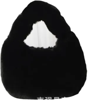 Fluffy Tote Bag, Cute Lady Plush Purse Cute Mini Handbag Plush Dumpling Bag Y2K Plush Purse