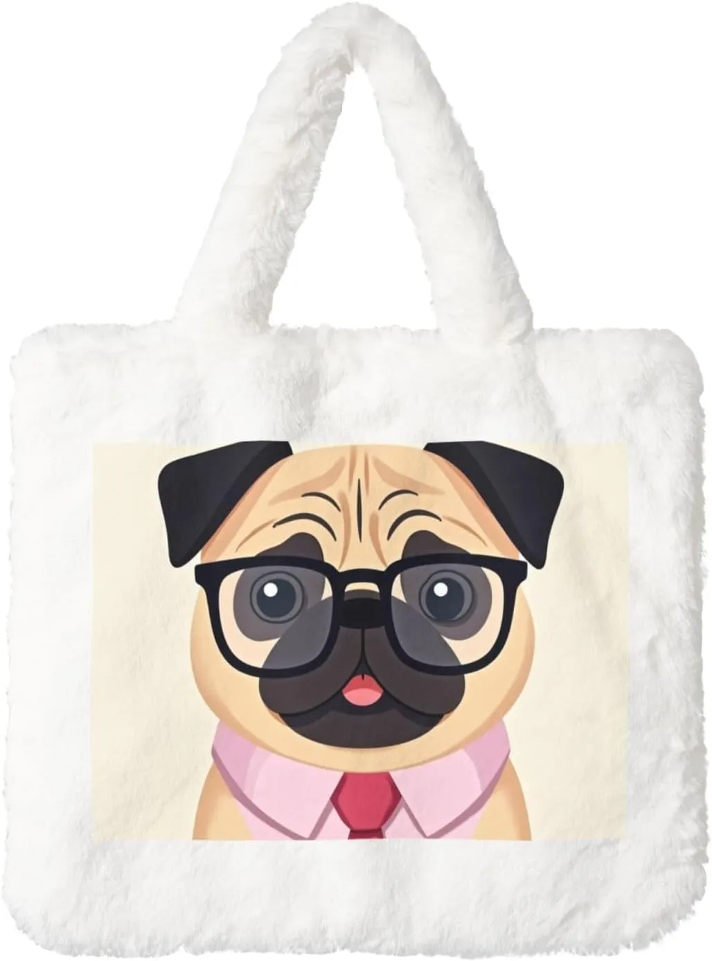 Fluffy Tote Bag for Women Plush Shoulder Purses Ladies Faux Fur Bag Top Handle Satchel Handbag Fall Winter