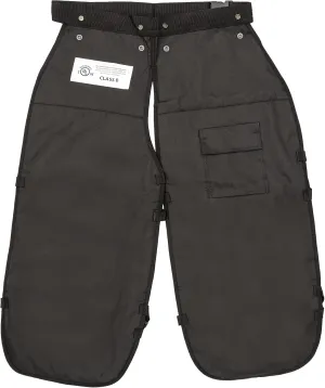 FORESTER Chainsaw Chaps for Men - Adjustable Belt - Chain Saw Chaps for Men, Apron Style W/Pocket, Chainsaw Safety Equipment