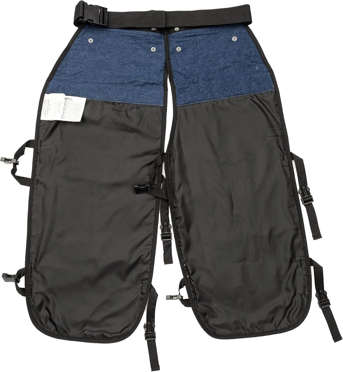 FORESTER Chainsaw Chaps for Men - Adjustable Belt - Chain Saw Chaps for Men, Apron Style W/Pocket, Chainsaw Safety Equipment