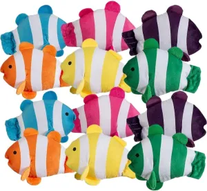 Fun Express Plush Clown Loach Fish - Toys - VBS Vacation Bible School Supplies/Decor - 12 Pieces