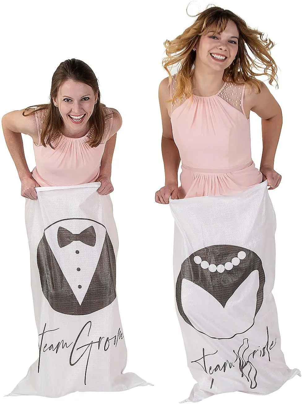 Fun Express Wedding Potato Sack Race Bags - 12 Pc