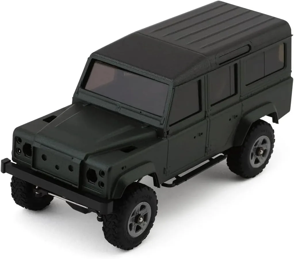 furitek FX132 1/32 BRUSHLESS RTR RC Crawler KIT - Remote Control Car, RC Car, Mini RC Rock Crawler RTR for Adults (HELIDIRECT) (Green)