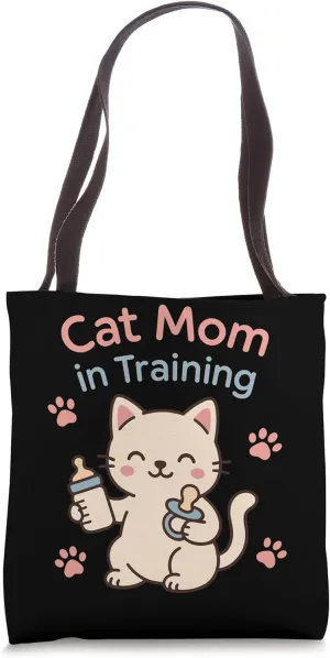 Future Crazy Cat Lady Cute Feline Obsession Quirky Cat Life Tote Bag