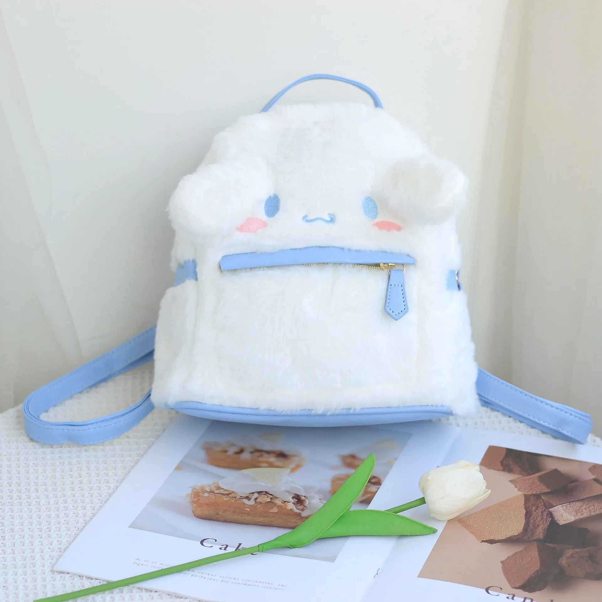 Fuzzy Plush Kawaii Backpack