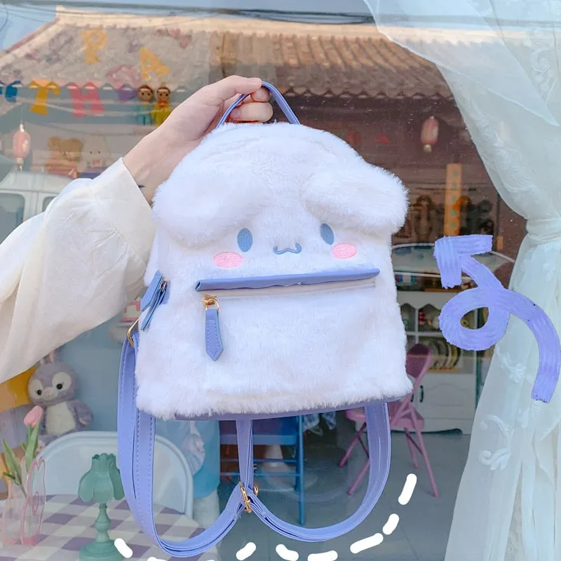 Fuzzy Plush Kawaii Backpack