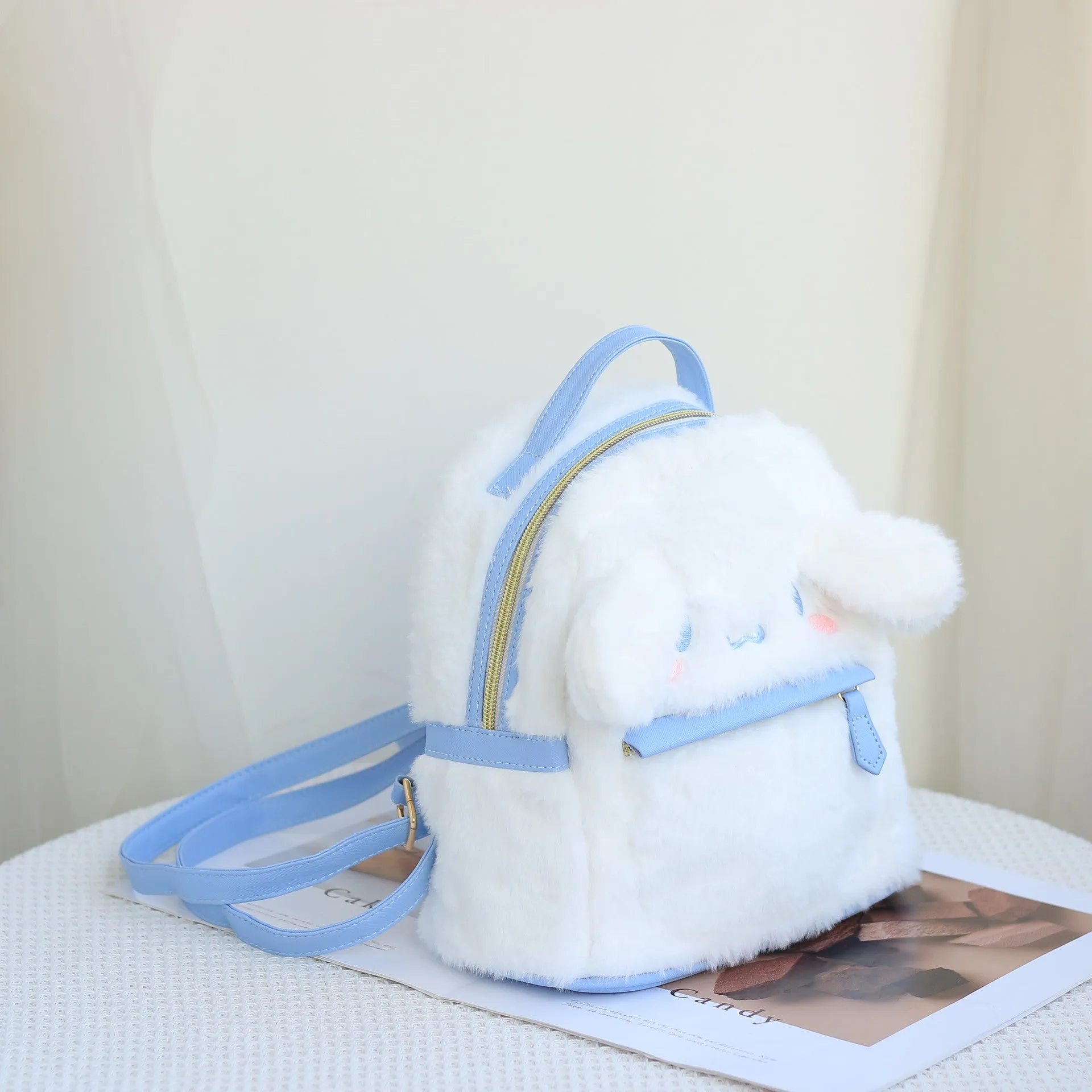 Fuzzy Plush Kawaii Backpack