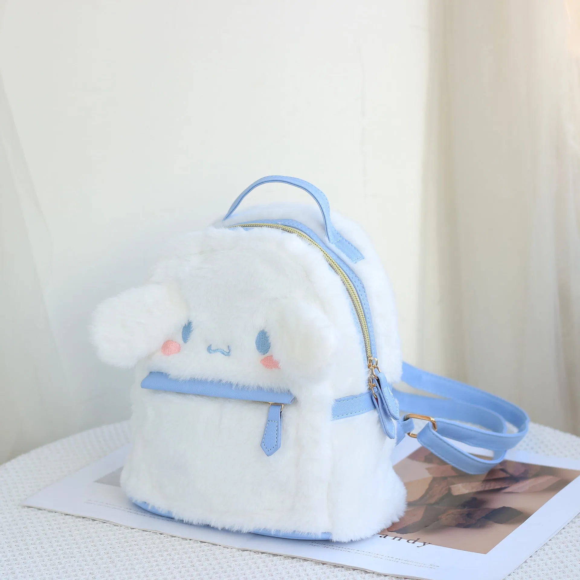 Fuzzy Plush Kawaii Backpack