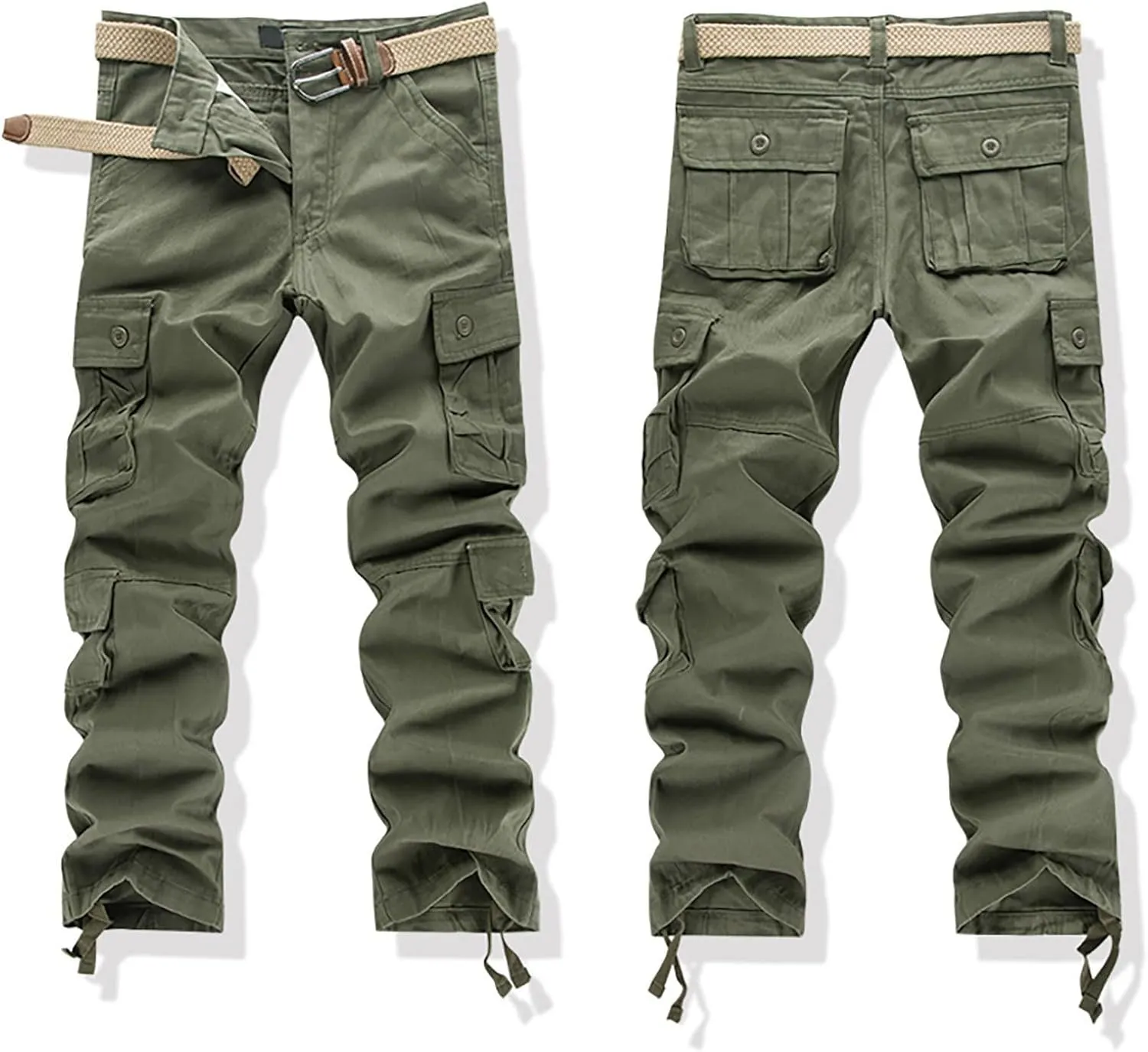 Gear Men's Hiking Tactical Sweatpants Waist Denim Long Pants Men's Casual Cargo Pants Sweatpants for Men Men's Camo