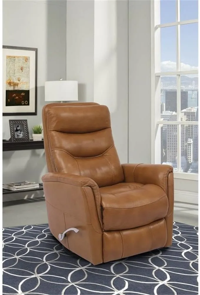 Gemini - Butterscotch Manual Swivel Glider Recliner