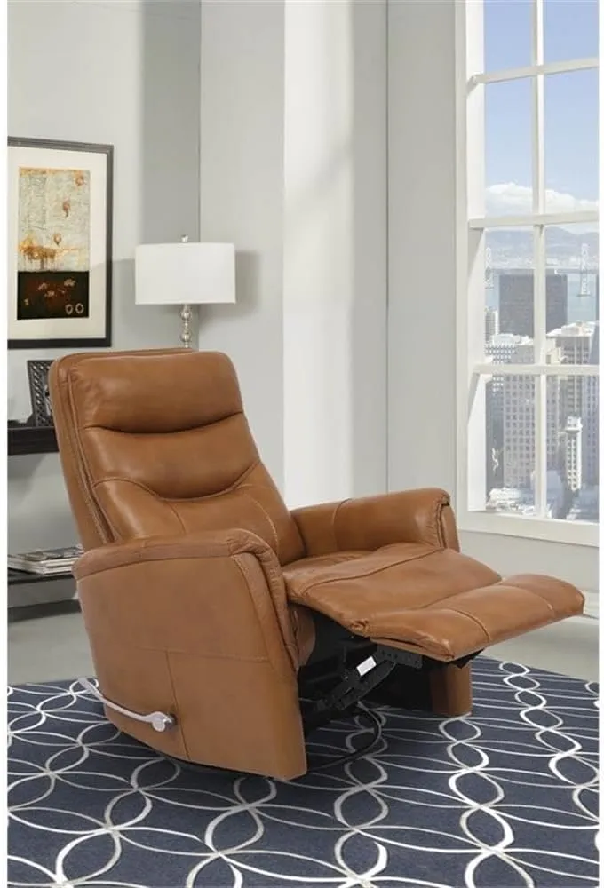 Gemini - Butterscotch Manual Swivel Glider Recliner