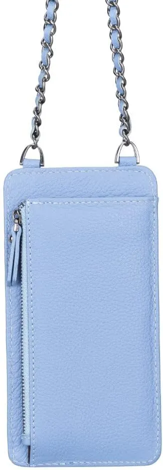 Genuine Leather Cross-Body Bags For Women, Cross-Body Purse Cell Phone Wallet Purses Case With Detachable Strap, Shoulder Bag
