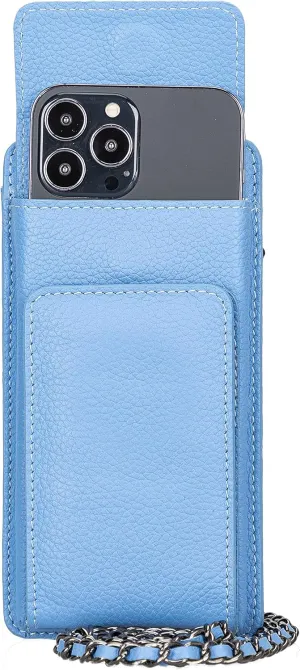 Genuine Leather Cross-Body Bags For Women, Cross-Body Purse Cell Phone Wallet Purses Case With Detachable Strap, Shoulder Bag