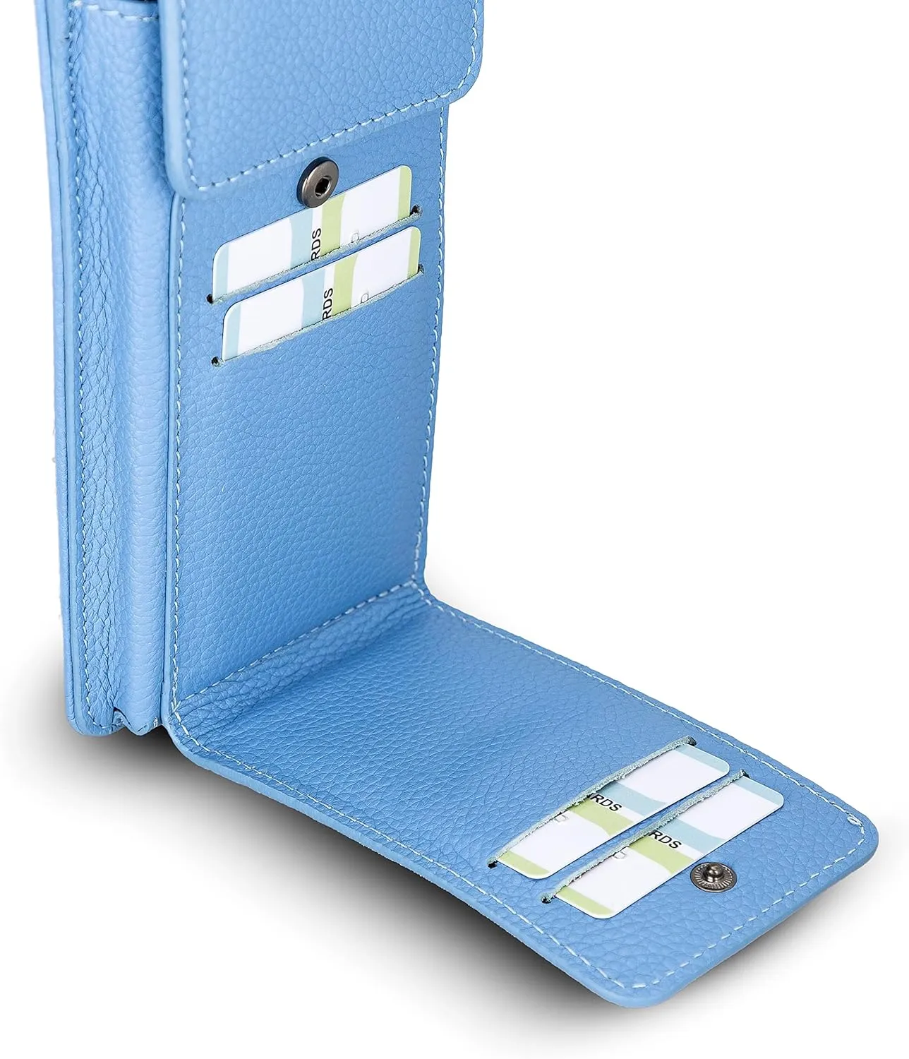 Genuine Leather Cross-Body Bags For Women, Cross-Body Purse Cell Phone Wallet Purses Case With Detachable Strap, Shoulder Bag