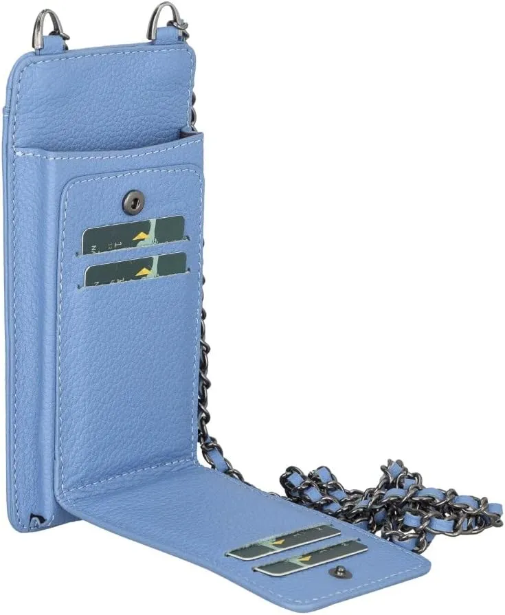 Genuine Leather Cross-Body Bags For Women, Cross-Body Purse Cell Phone Wallet Purses Case With Detachable Strap, Shoulder Bag