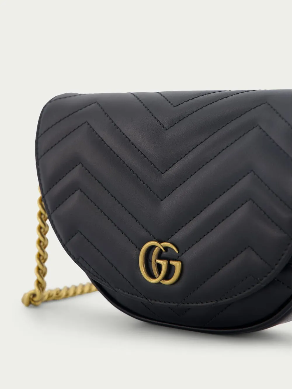 Gg Marmont Matelassé Chain Mini Bag