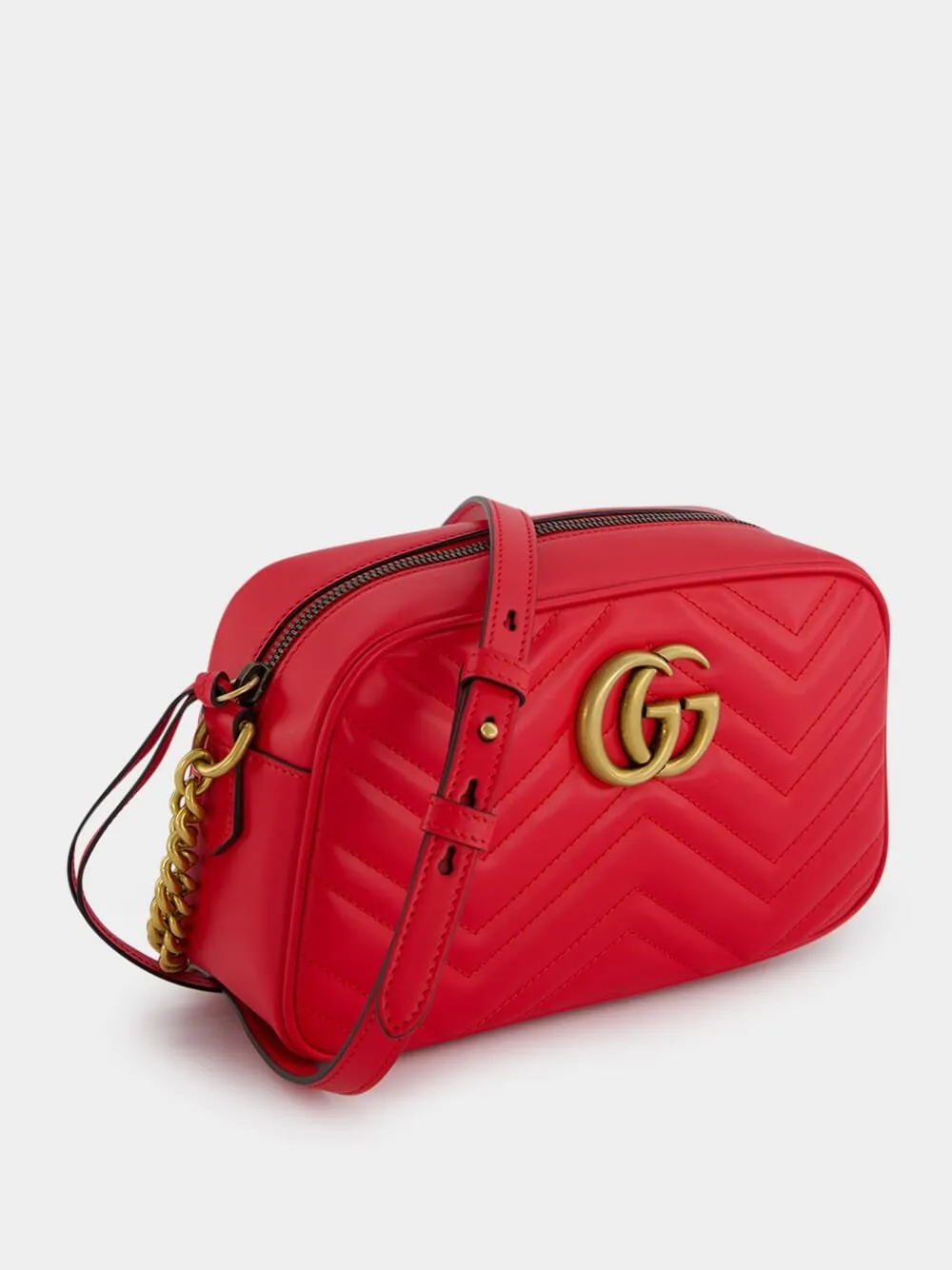 Gg Marmont Matelassé Small Shoulder Bag