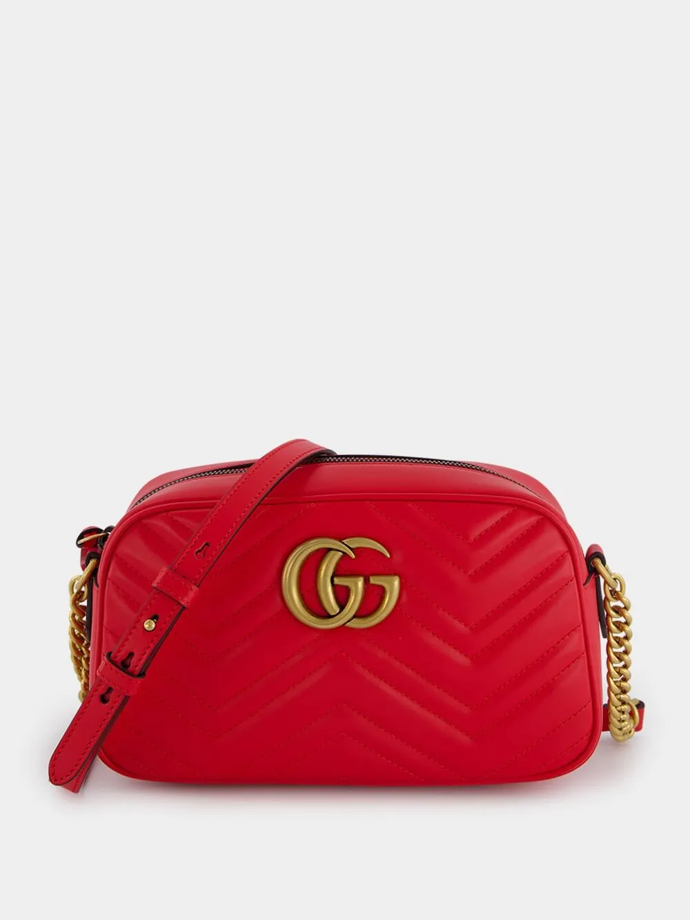 Gg Marmont Matelassé Small Shoulder Bag