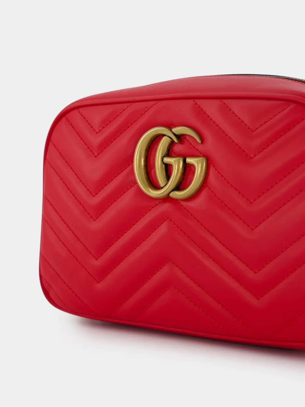 Gg Marmont Matelassé Small Shoulder Bag